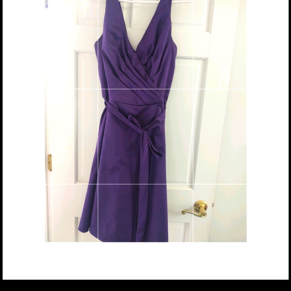 Beautiful purple dress, only worn once! - Picture 8 of 8